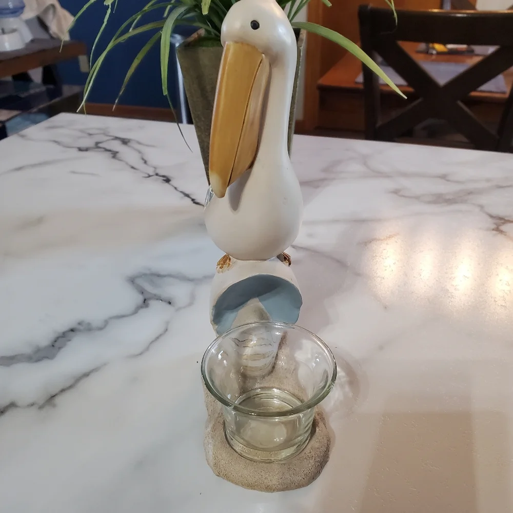 Pelican Votive Candle Holder